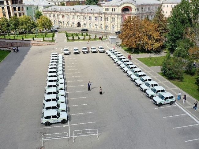 Медицинские учреждения Тульской области получили 33 новых автомобиля