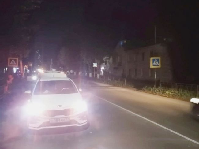 В Северо-Задонске автоледи сбила женщину на пешеходном переходе