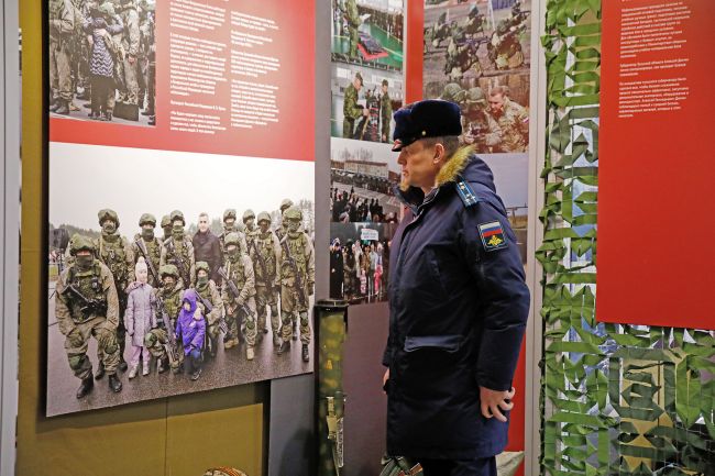 В тульском парке «Патриот» открылась выставка, посвященная 106-й дивизии ВДВ