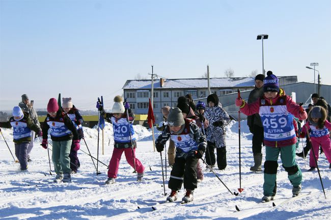В Дубне состоялись районные лыжные соревнования