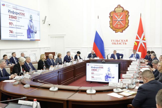 Алексей Дюмин: «Важно сделать всё, чтобы выборы Президента в регионе прошли на высоком организационном уровне»