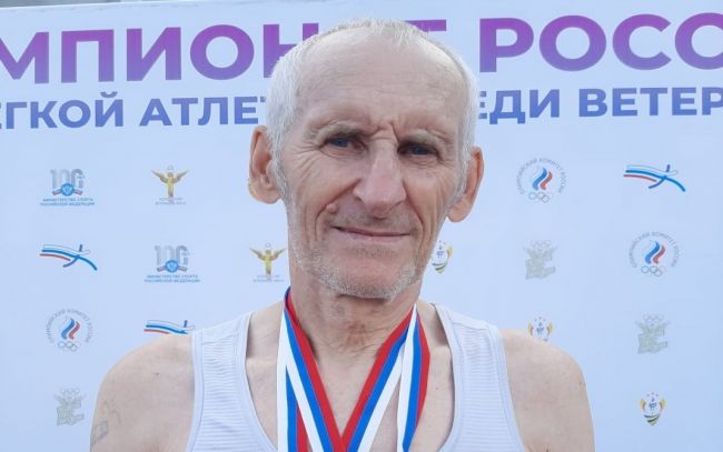Киреевчанин завоевал две медали в беге на чемпионате России среди ветеранов