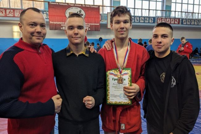 Киреевский спортсмен стал третьим на турнире в Богородицке