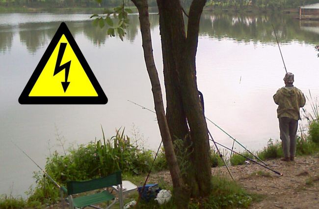 «Тулэнерго» предупреждает: рыбалка вблизи линий электропередачи смертельно опасна