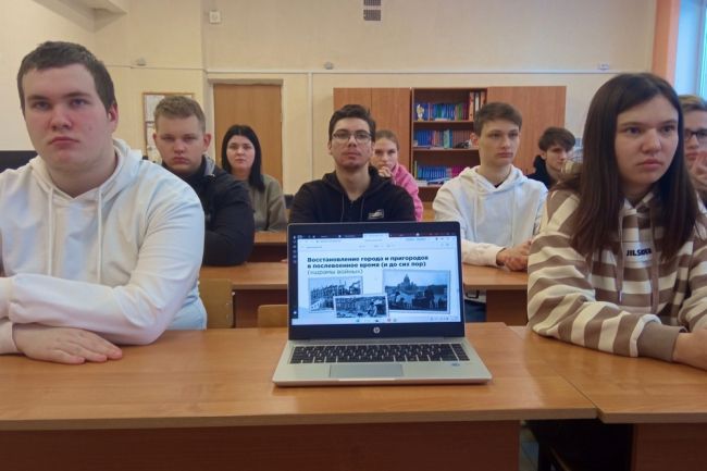 В Болоховском техникуме разговоры о важном прошли по теме блокадного Ленинграда