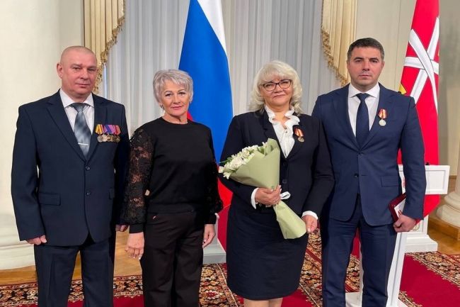 Липковчанку наградили медалью «За самоотверженность и единство»