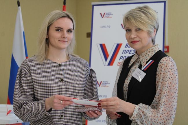 Виктория Волчкова в первый раз проголосовала на выборах Президента РФ