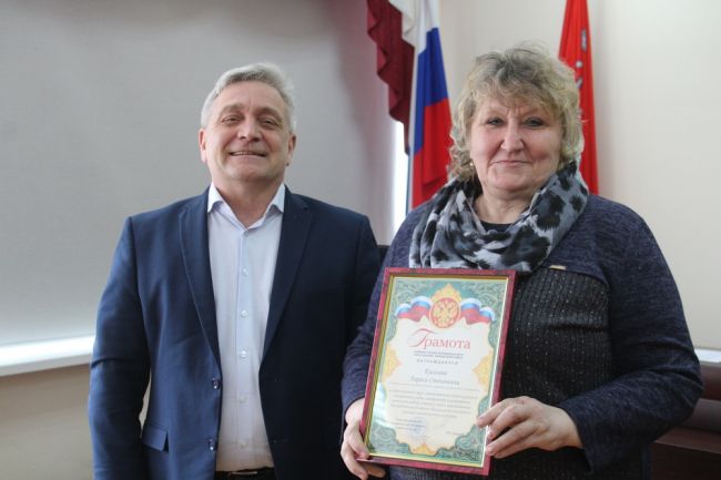 В Киреевске наградили работников жилищно-коммунальной сферы