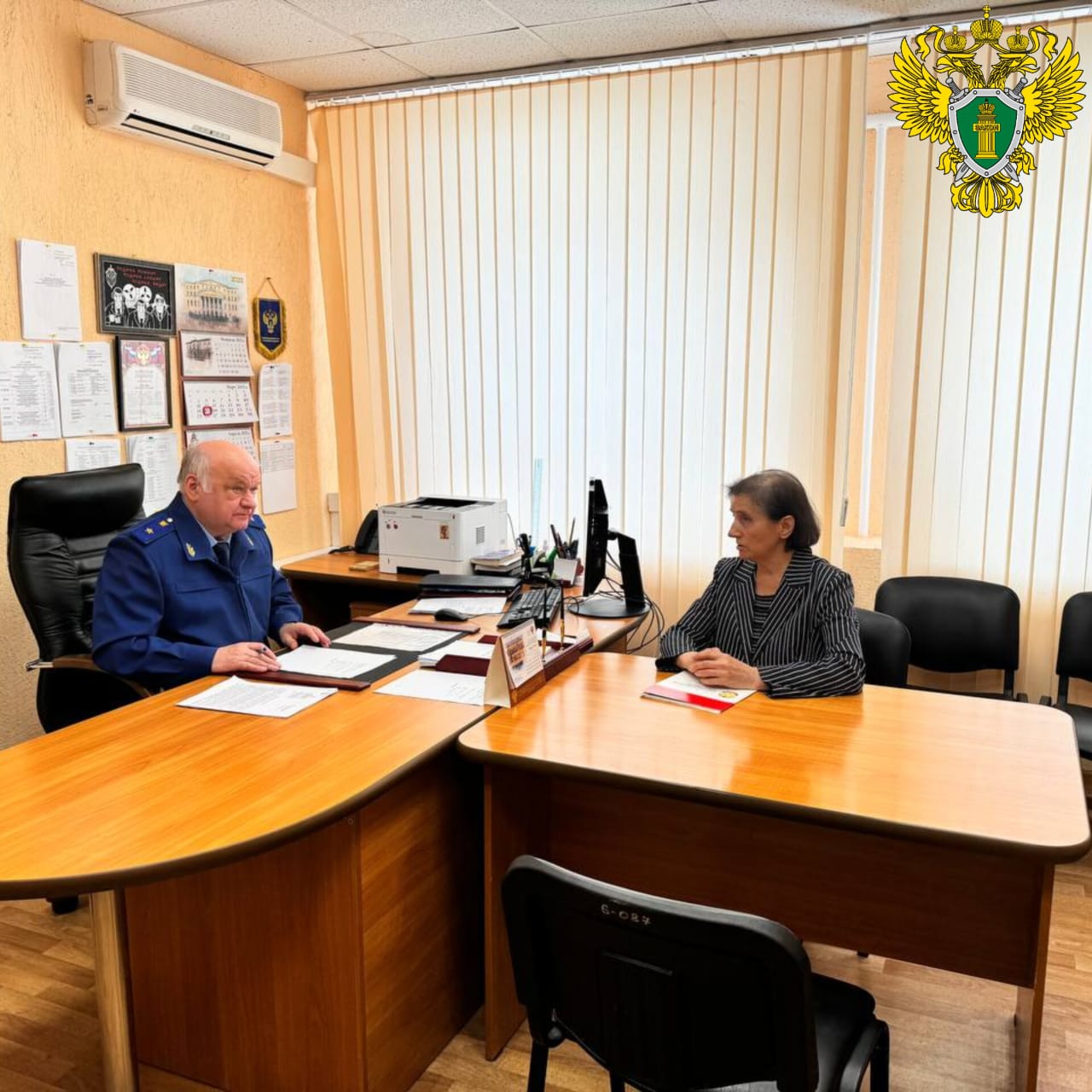 В Киреевске состоялся личный прием граждан заместителем областного прокурора