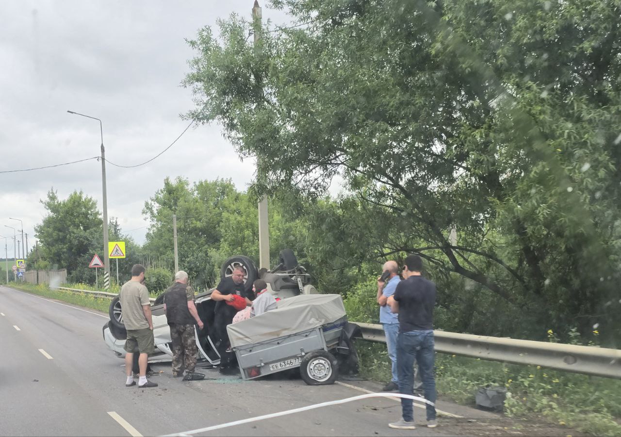 В Сумароково произошло серьёзное ДТП - НАША ЖИЗНЬ.ТЕПЛО-ОГАРЕВСКИЙ РАЙОН