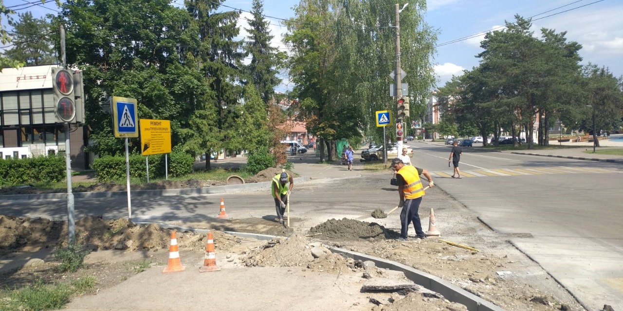 Журналистам показали, как делают дороги в Алексине - Алексинские вести