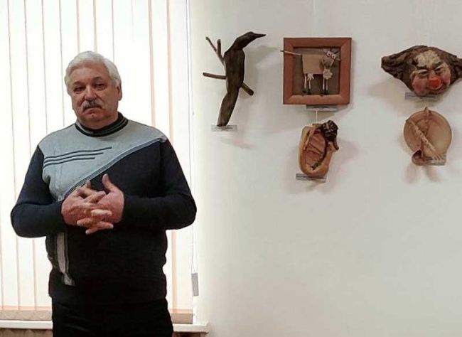 В алексинском музее открылась выставка работ Александра Степочкина