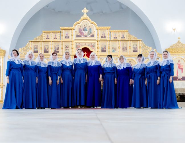 Покровский хор из Алексина отмечает свое трехлетие