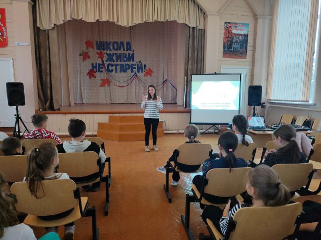 Школьникам из Алексина рассказали о добровольчестве