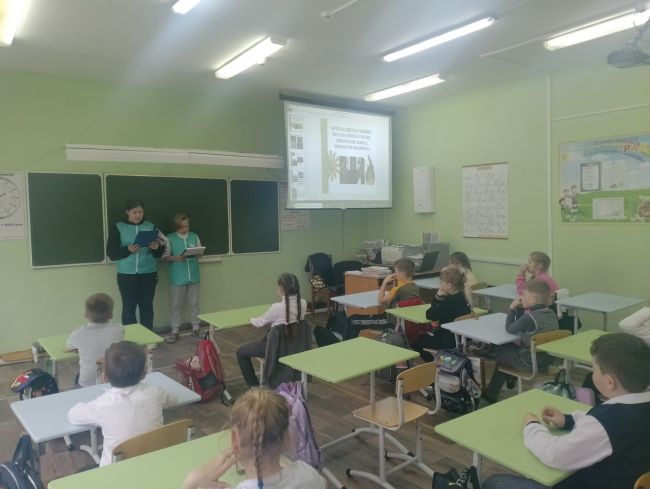 Школьникам из Новогуровского рассказали об опасности пожаров