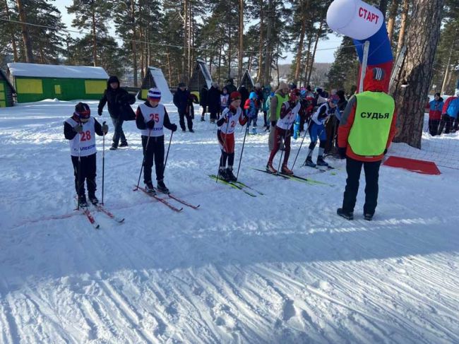 В Алексине прошли очередные лыжные гонки
