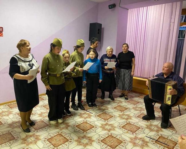 В Новогуровском прошел вечер для старшего поколения