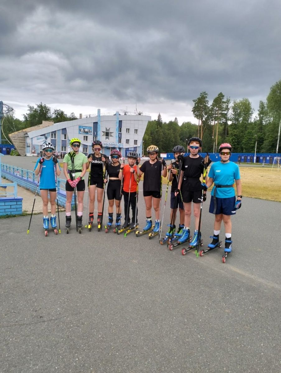 Алексинские лыжники приняли участие в тренировочном сборе