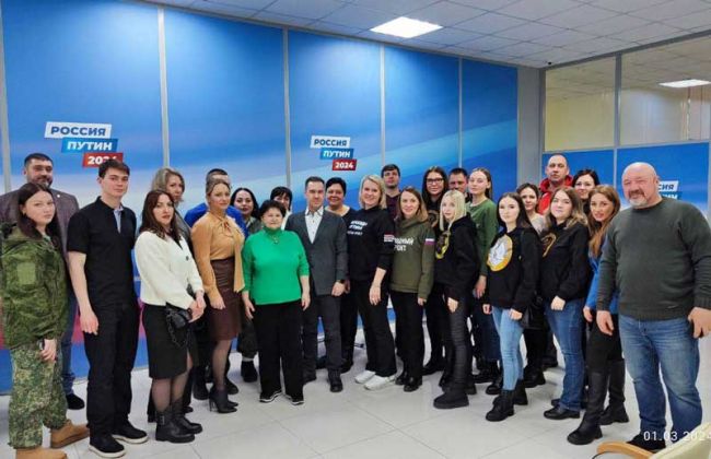 Юлия Зимова встретилась с представителями Народных полков Тульской области