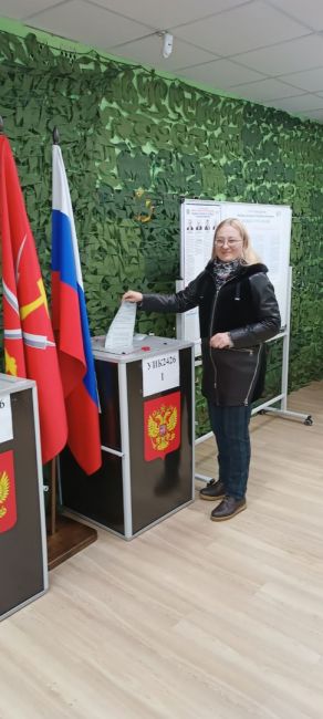 Виктория Ермакова проголосовала на выборах Президента России