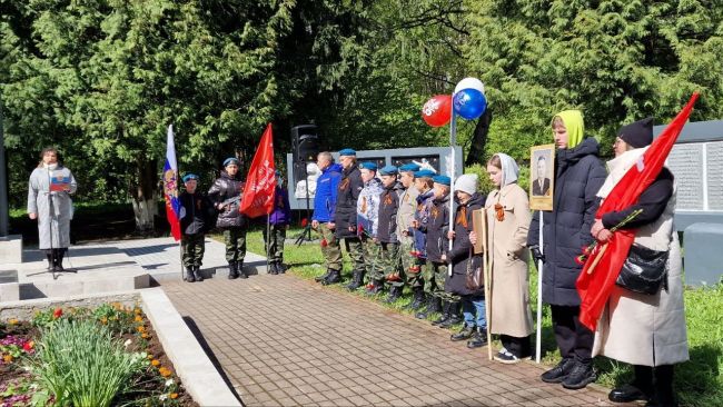 Жители Новогуровского отметили День Победы
