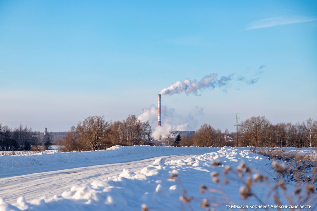 В Алексине холодно, но без осадков