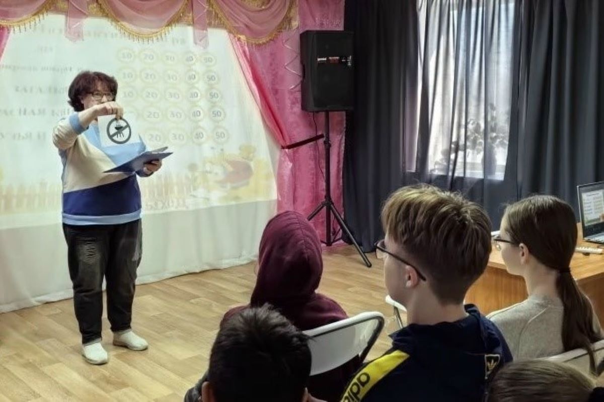 В Хатманово прошла эко-викторина для юных жителей