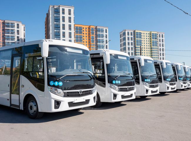 В Тульскую область поступили 53 новых автобуса
