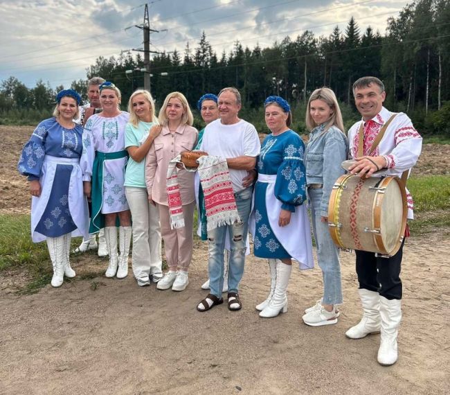 Алексинцы поздравили жителей белорусского города-побратима