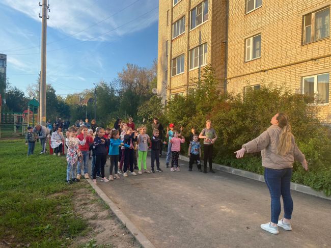 Алексинцы отметили праздник двора на улице Кирпичной