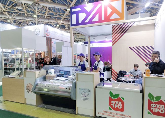 Тульские производители представляют свою продукцию на международной выставке в Москве