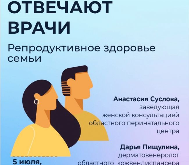 Отвечают врачи: репродуктивное здоровье семьи