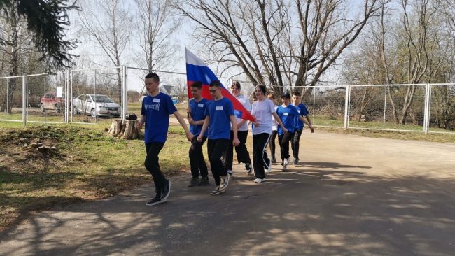 В  Ясенковской школе прошел школьный этап Всероссийской военно-патриотической игры «Зарница 2.0»
