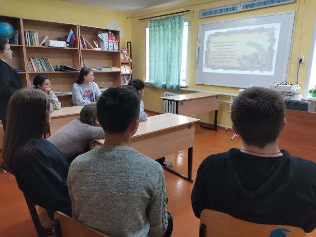 В Ясенковской школе прошел  открытый урок по основам безопасности жизнедеятельности