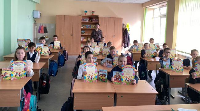 В  Арсеньевской школе прошло мероприятие  Прощание с Азбукой