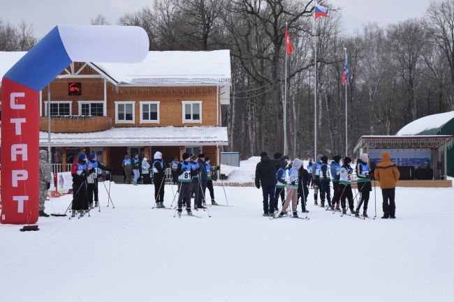 Учащиеся Арсеньевской школы приняли участие в региональном турнире по зимнему полиатлону