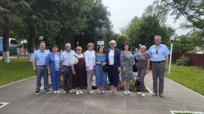 В Арсеньево возложили цветы к памятнику Александра Даргомыжского