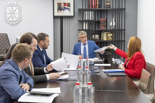 Дмитрий Миляев провел рабочую встречу с инвесторами особой экономической зоны «Узловая»