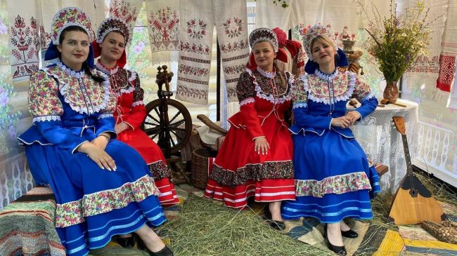 Народный вокальный коллектив  «Любава»  стал участником фестиваля  «Песни Бежина луга»  в селе Тургенево