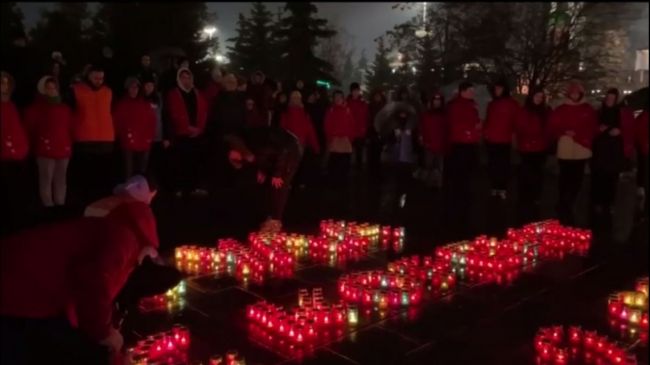 В Туле состоялась Всероссийская общественная акция «Свеча памяти»