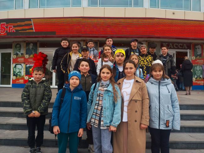 Учащиеся Пристанционной школы посетили цирковую программу  Салют Победы
