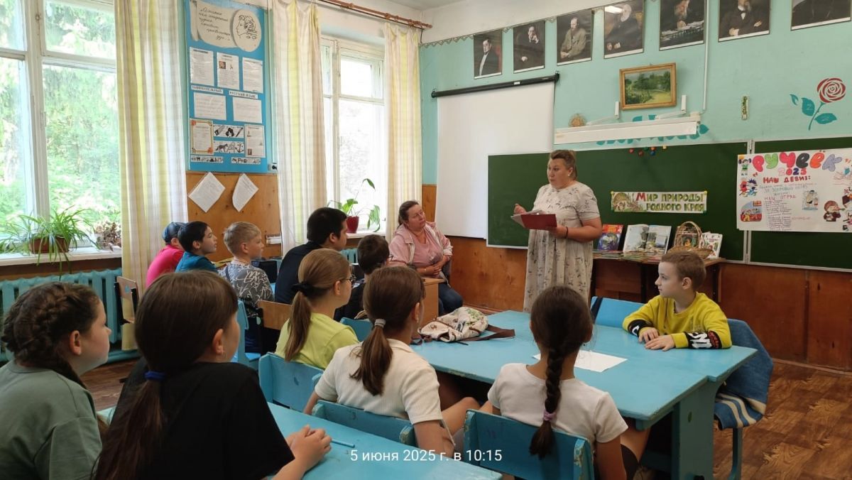 В с.Кузьменки была проведена экологическая игра «Чудеса любого рода, есть у матушки природы»