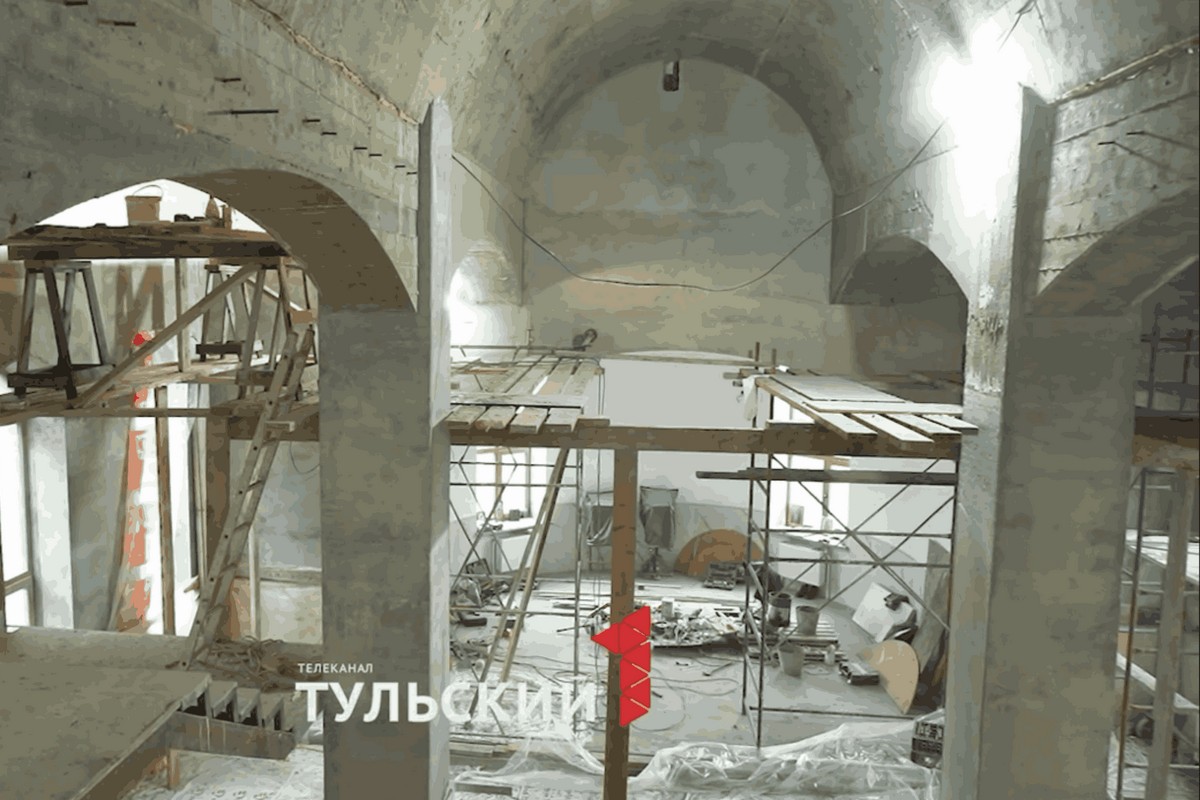 В Узловой строят самый большой храм за всю историю города В Узловой строят самый большой храм за всю историю города