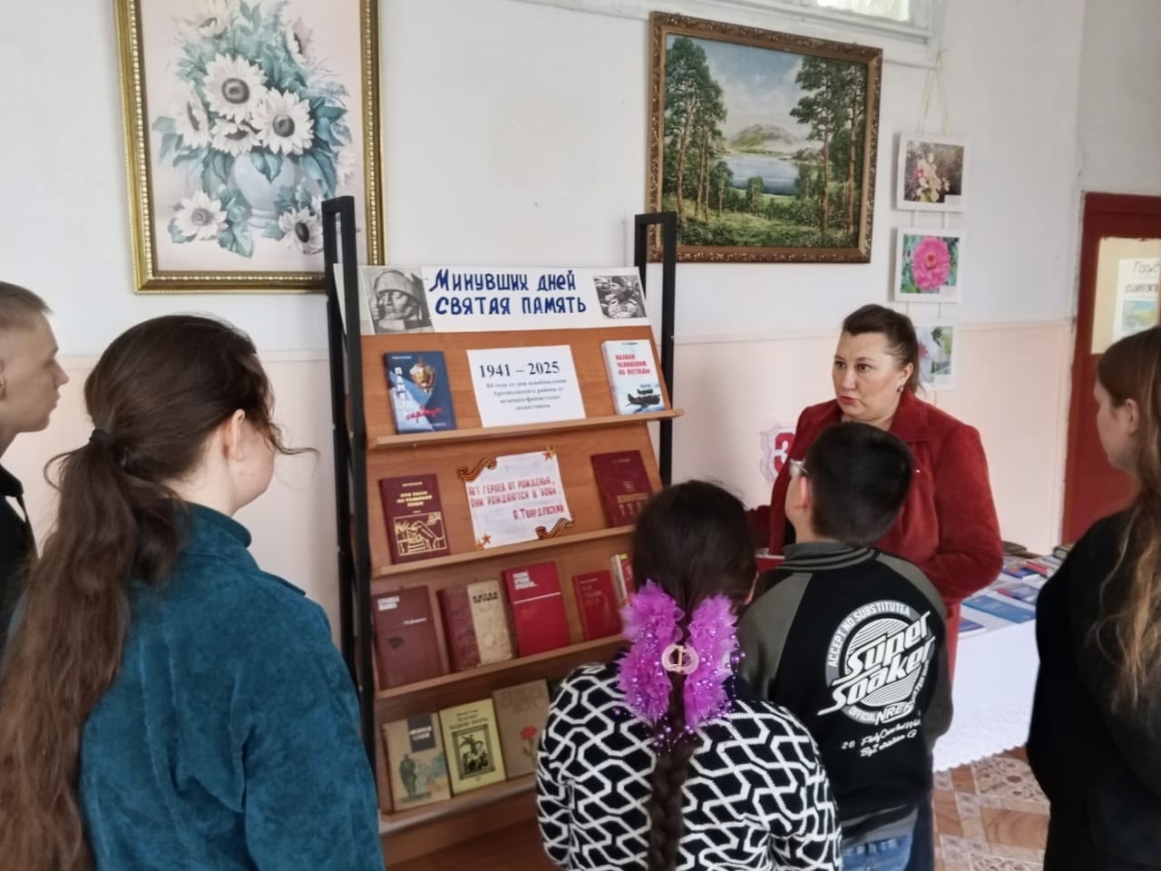 В Кузьменках прошел краеведческий час