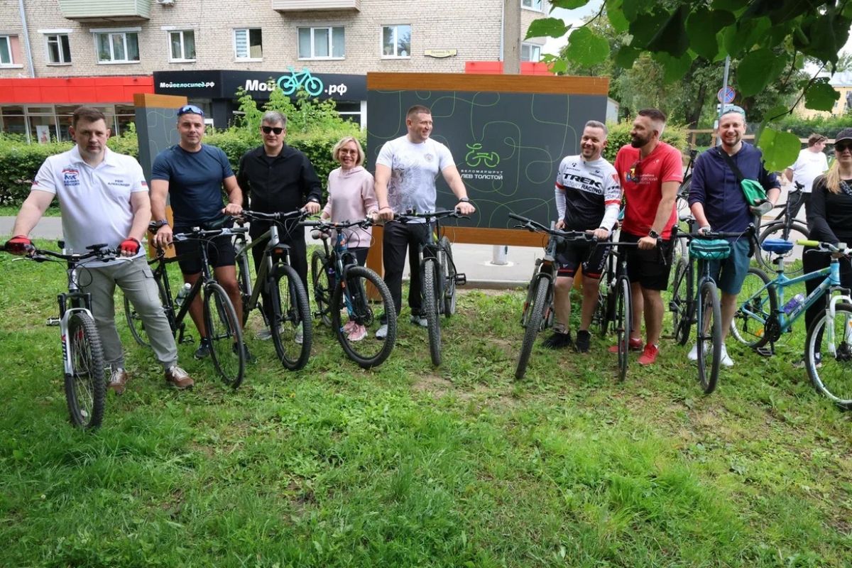 Веломаршрут «Лев Толстой» в Туле полностью проложат к 2028 году