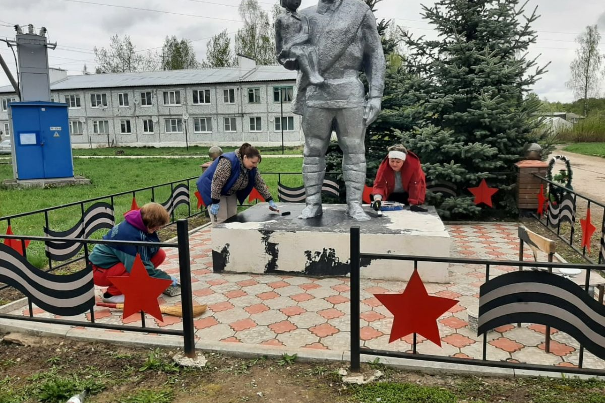 В поселке Центральный продолжается «Вахта памяти»