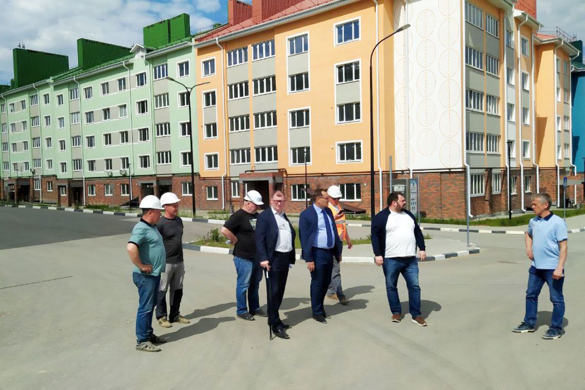В Туле контролируют ход строительства многоквартирных домов