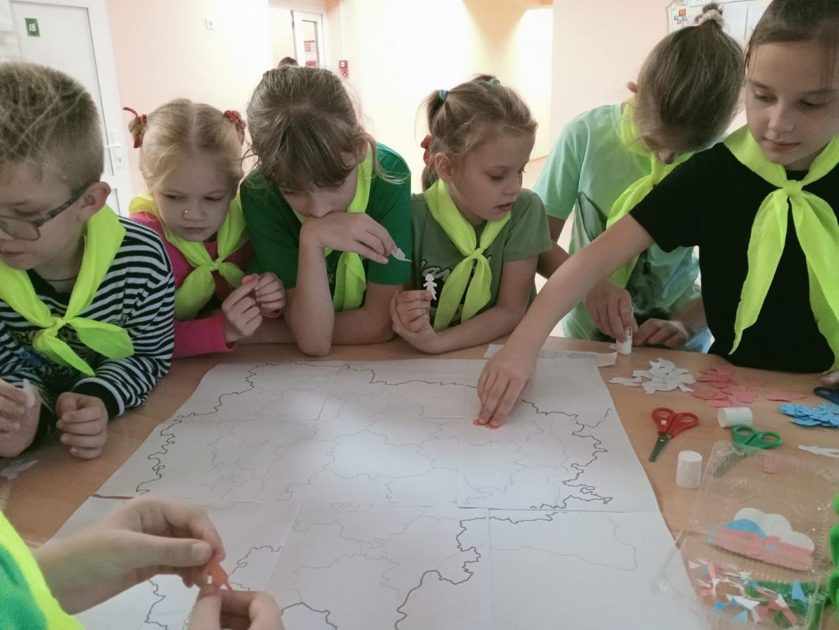 В пришкольном лагере  поселка Славный прошла познавательная игра