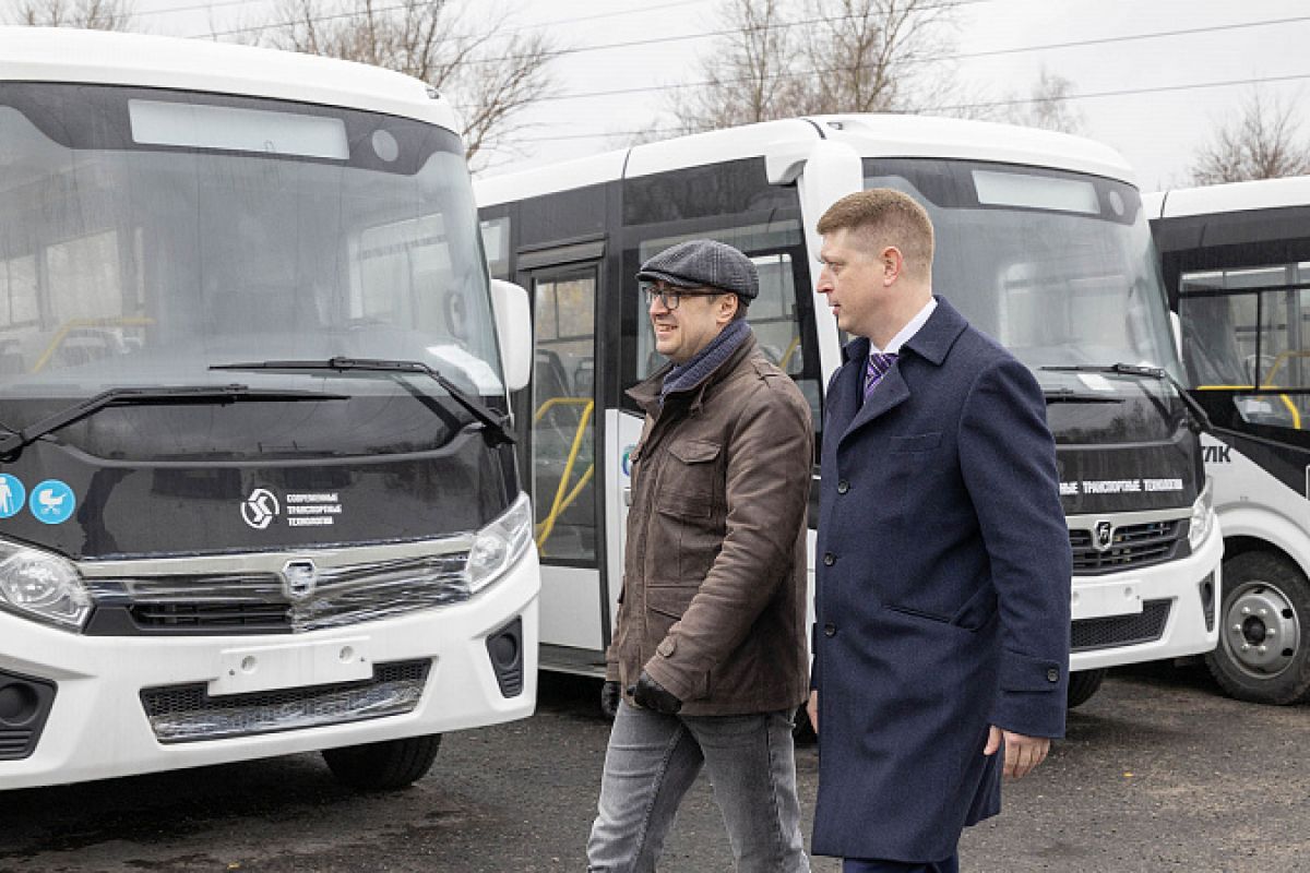 В Тульской области продолжается обновление общественного транспорта В Тульской области продолжается обновление общественного транспорта