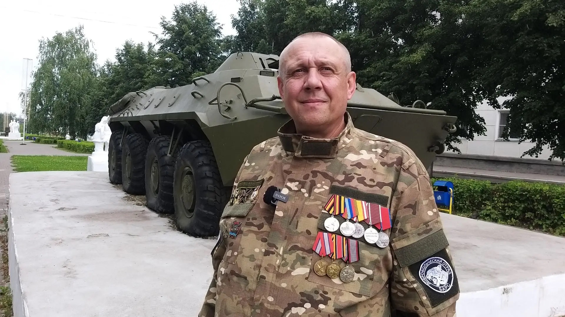 Участник СВО: Молодому поколению желаю не бояться идти защищать Родину Участник СВО: Молодому поколению желаю не бояться идти защищать Родину
